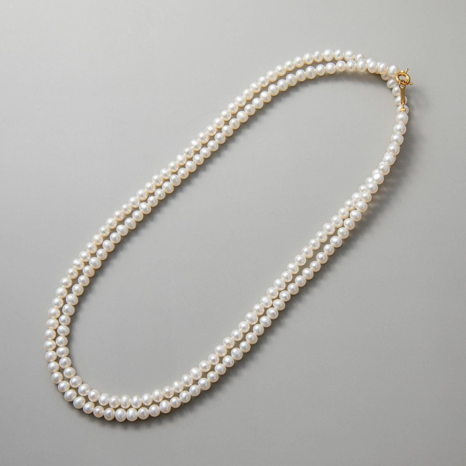 Freshwater Pearl Long Necklace, 4.0-5.0mm